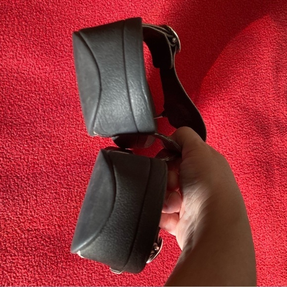 FITFLOP Sz 9  Sarna Slip On Flip Flop Style Toe Post Thong Slides Sandals Pewter - Picture 8 of 9